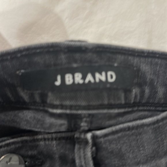 J Brand super skinny black leopard jeans - Picture 2 of 6